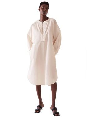 COS Oversized A-Line Shirt Dress Size 10
